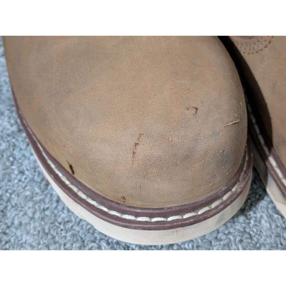 Brunt Ohman Boots Composite Toe Shoes Mens Size 9.5 Brown